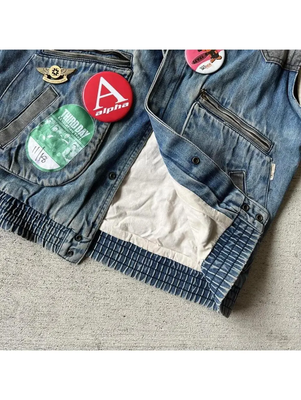 90s Denim Vest